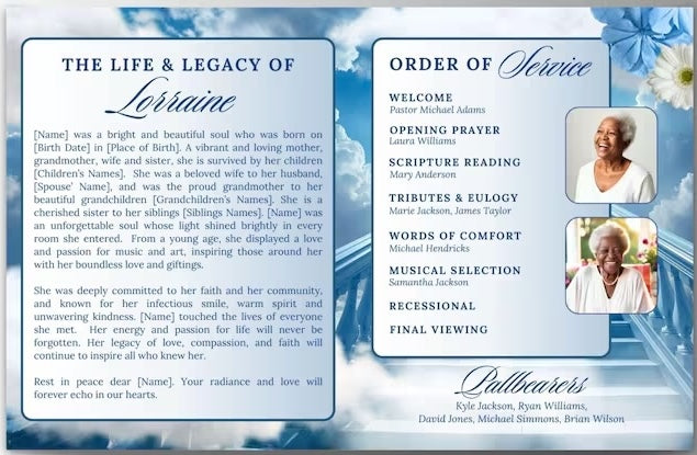 Option 1 Template (8.5x11 Half Fold)